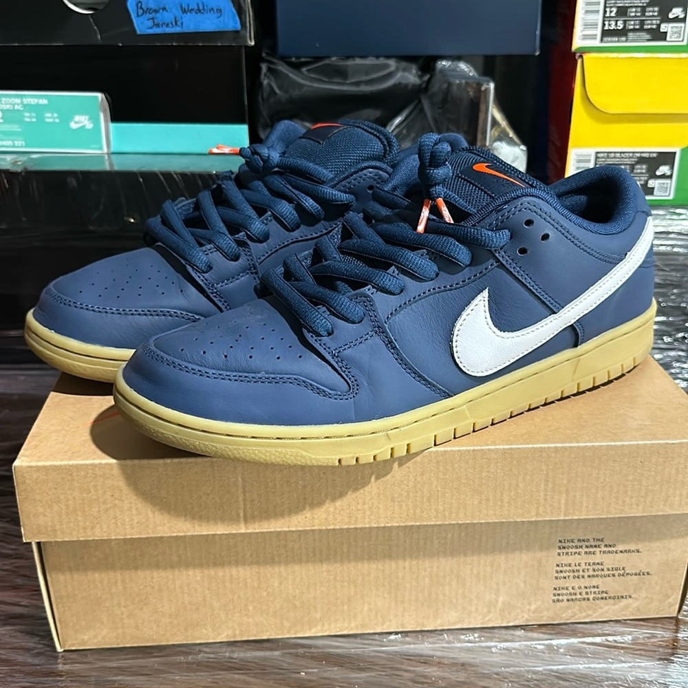 Nike SB Dunk Low Pro ISO Navy Gum